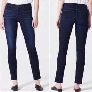 AG Adriano Goldschmeid The Prima mid rise cigarette dark wash jeans size 26R